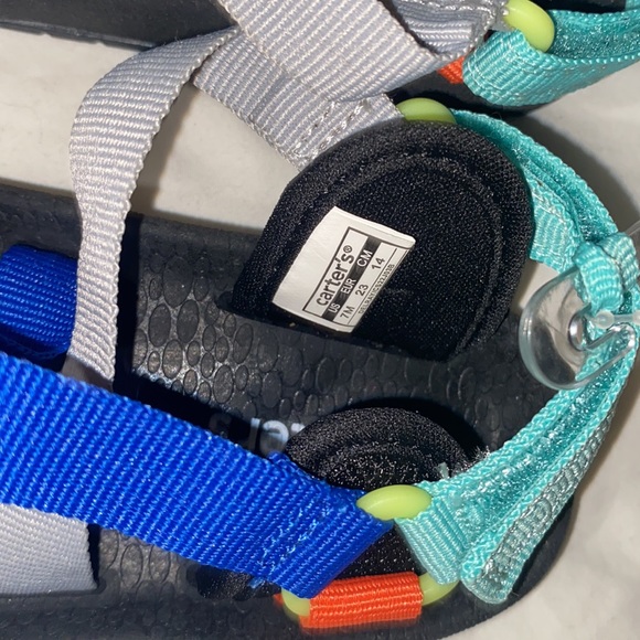 CARTER’S Toddler boy’s size 7 strappy sandals - Picture 5 of 5